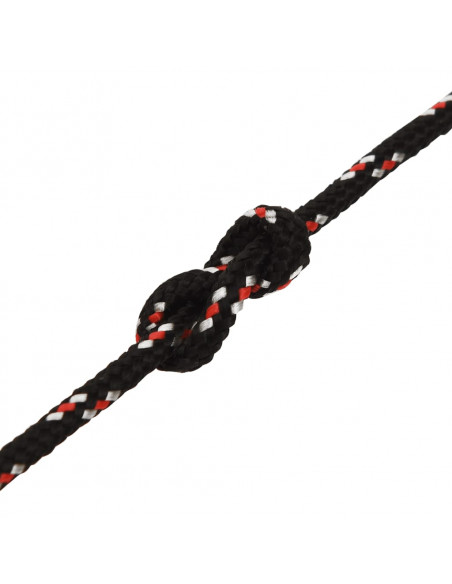 Corda Nautica Nera 4 mm 100 m in Polipropilene
