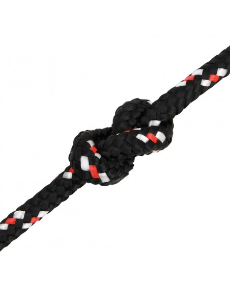 Corda Nautica Nera 8 mm 50 m in Polipropilene