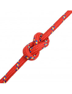 Corda Nautica Rossa 20 mm 100 m in Polipropilene