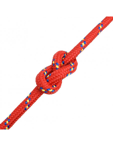 Corda Nautica Rossa 20 mm 100 m in Polipropilene