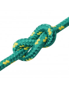 Corda Nautica Verde 12 mm 250 m in Polipropilene