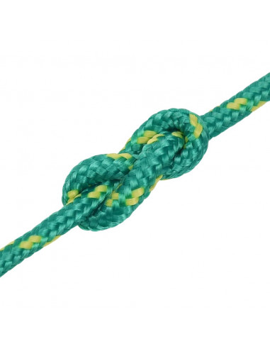Corda Nautica Verde 4 mm 250 m in Polipropilene