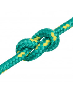 Corda Nautica Verde 8 mm 25 m in Polipropilene