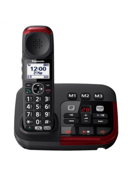 CORDLESS KX-TGM420 BLACK SEGRETERIA