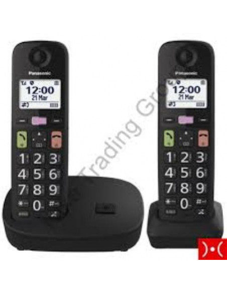 CORDLESS TGU112EXB TASTI GRANDI DUO