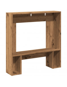Cornice per Camino Rovere Artigianale 81x18x82 cm Truciolato