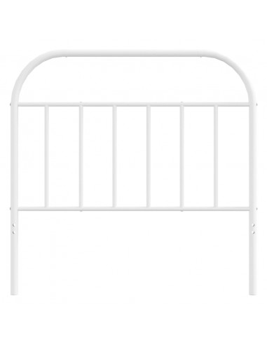 Testiera in Metallo Bianco 100 cm