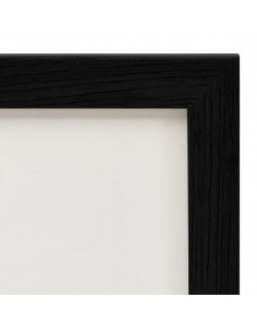 Cornice Portafoto a Libro Nera per 2 Foto 13x18cm