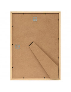 Cornici Foto Collage 5 pz Parete o Tavolo Rovere Chiaro 70x90cm