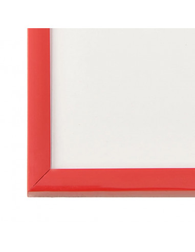 Cornici Foto Collage 5 pz per Parete o Tavolo Rosse 70x90cm MDF
