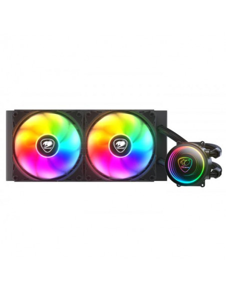 Cougar Poseidon Elite ARGB 240 Black CPU Liquid Cooler Intel sk1700 AMD AM5/AM4