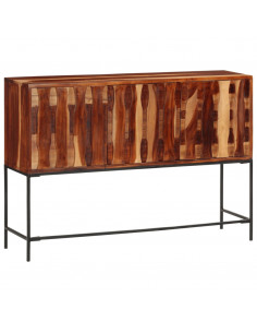 Credenza 110x28x76 cm in Legno Massello di Acacia