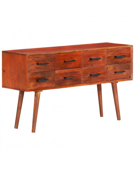 Credenza 110x30x59 cm in Legno Massello di Mango