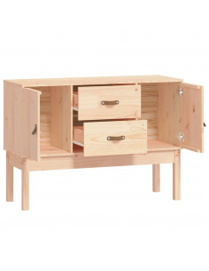 Credenza 110x40x78 cm in Legno Massello di Pino