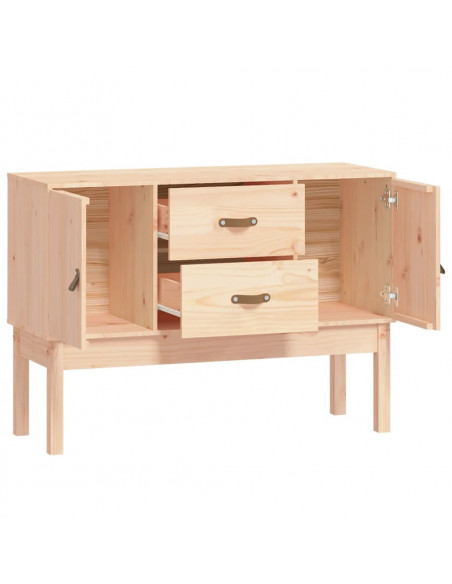 Credenza 110x40x78 cm in Legno Massello di Pino