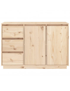 Credenza 111x34x75 cm in Legno Massello di Pino