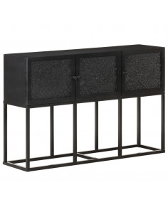 Credenza 115x30x76 cm in Legno Massello di Mango