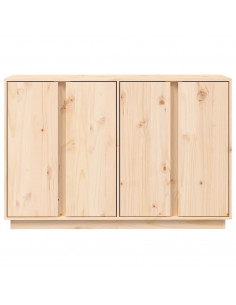 Credenza 120x35x80 cm in Legno Massello di Pino