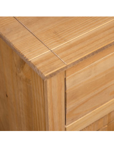 Credenza 135x40x80 cm in Legno Massello di Pino Panama Range