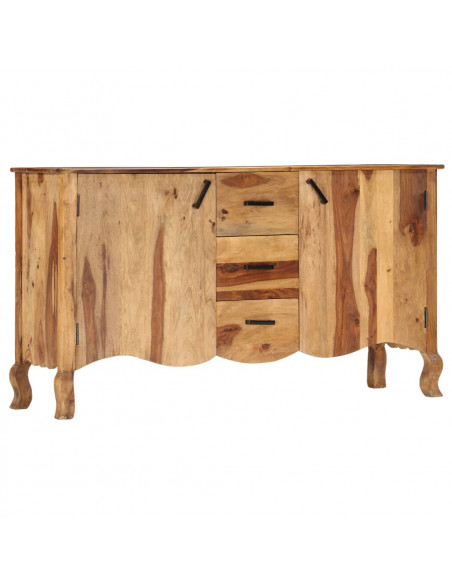 Credenza 145x40x80 cm in Legno Massello di Sheesham