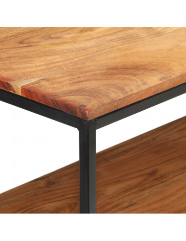 Credenza 150x30x75 cm in Legno Massello di Acacia