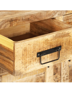 Credenza 172x35x80 cm in Legno Massello di Mango