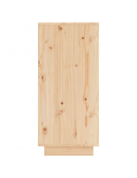 Credenza 31,5x34x75 cm in Legno Massello di Pino