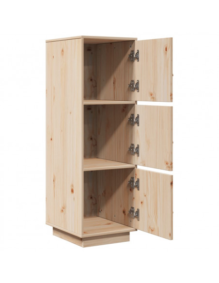 Credenza 34x40x108,5 cm in Legno Massello di Pino