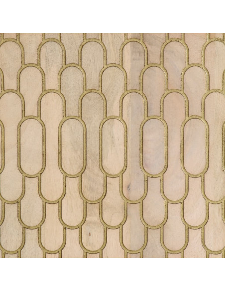 Credenza 40x33x110 cm in Legno Massello di Mango