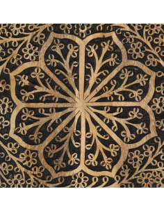 Credenza 40x33x110 cm in Legno Massello di Mango