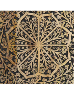 Credenza 40x33x75 cm in Legno Massello di Mango