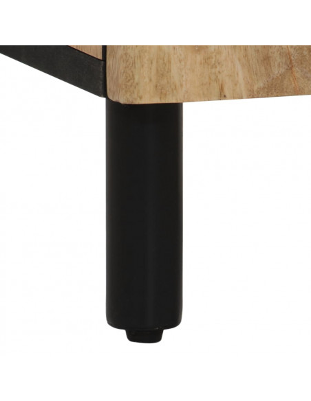 Credenza 40x33x75 cm in Legno Massello di Mango