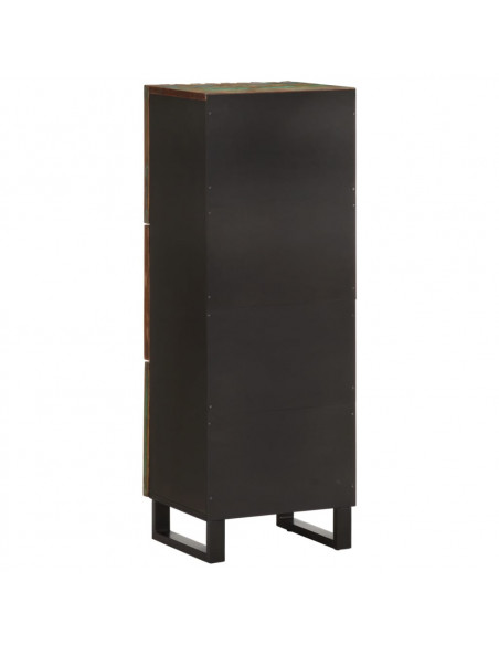 Credenza 40x34x110 cm in Legno Massello d'Acacia