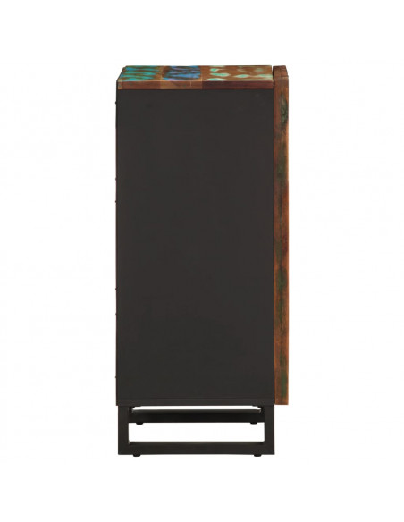 Credenza 40x34x75 cm in Legno Massello di Acacia