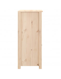 Credenza 40x35x80 cm in Legno Massello di Pino