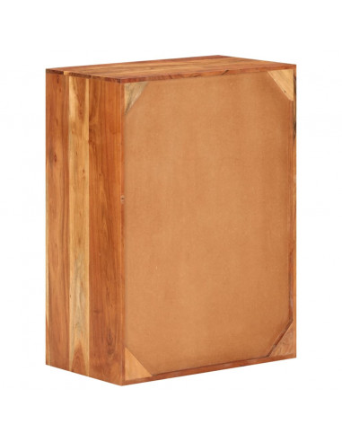 Credenza 55x33x75 cm in Legno Massello di Acacia