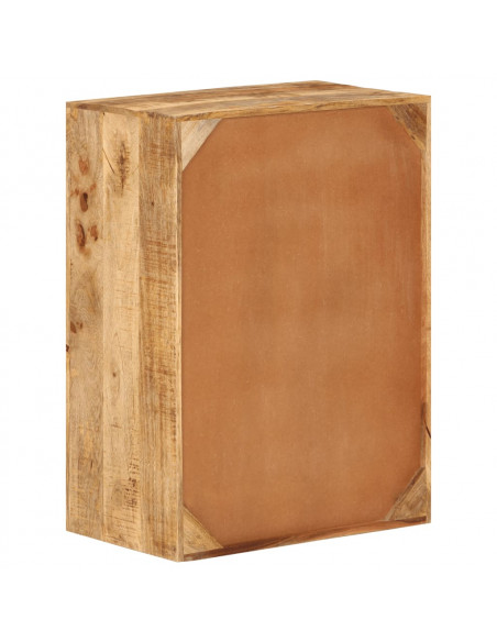 Credenza 55x33x75 cm in Legno Massello di Mango