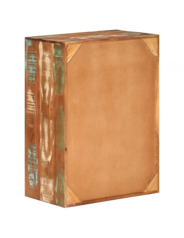 Credenza 55x33x75 cm in Legno Massello di Recupero