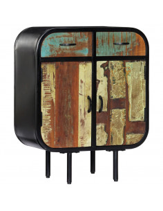 Credenza 60x30x75 cm in Legno Massello di Recupero