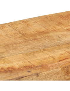 Credenza 60x30x76 cm in Legno Massello di Mango