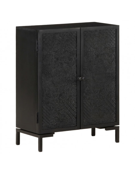 Credenza 60x30x76 cm in Legno Massello di Mango