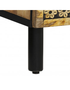 Credenza 60x33x110 cm in Legno Massello di Mango