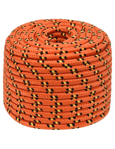Corda per barca Arancione 12 mm 25 m in Polipropilene