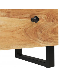 Credenza 60x33x75 cm in Legno Massello di Acacia
