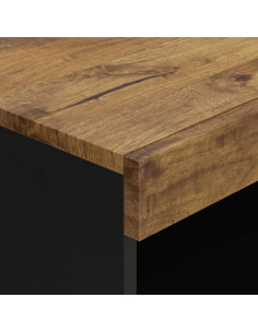 Credenza 60x33x75 cm in Legno Massello di Mango