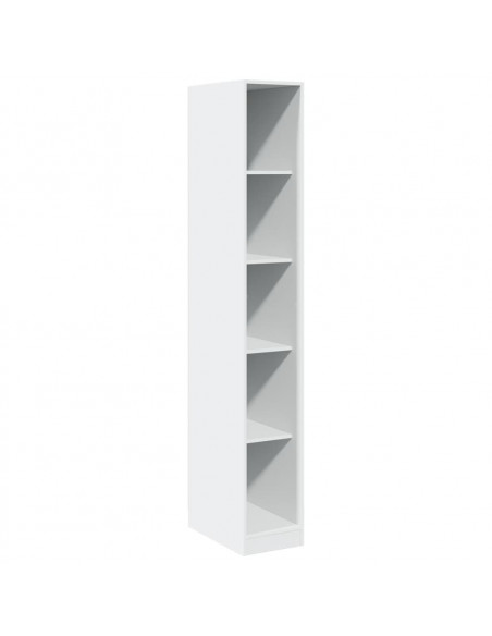 Armadio Bianco 30x50x200 cm in Legno Multistrato
