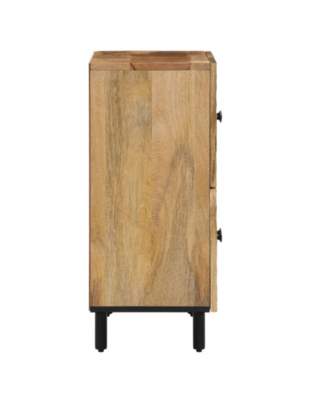 Credenza 60x33x75 cm in Legno Massello di Mango