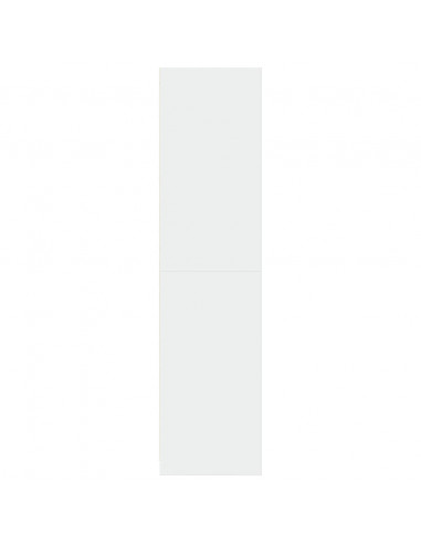 Armadio Bianco 30x50x200 cm in Legno Multistrato