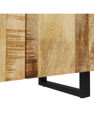Credenza 60x33x75 cm in Legno Massello di Mango