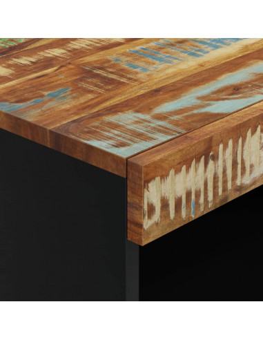 Credenza 60x33x75 cm in Legno Massello di Recupero